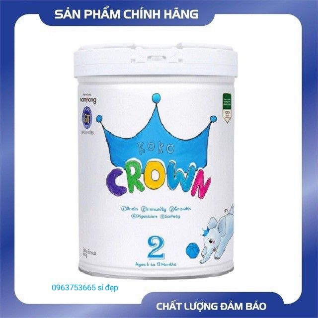 Sữa KOKO CROWN số 2_800g(6-12tháng)