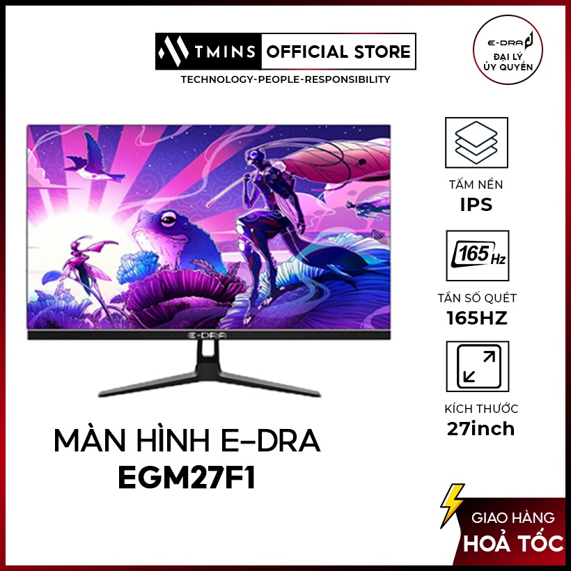 Màn hình Gaming E-DRA EGM27F1S 27 inch ( FullHD/165Hz/IPS) | BigBuy360 - bigbuy360.vn