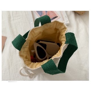 Túi rút vãi bố đựng starbucks