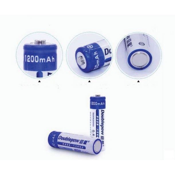 Pin sạc AA Doublepow cao cấp 1200mAh