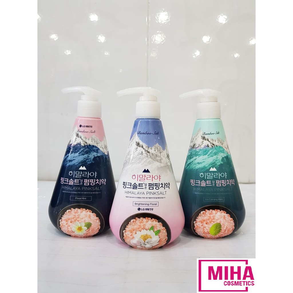 Kem Đánh Răng Muối Hồng Himalaya Pinksalt 285g Hàn Quốc