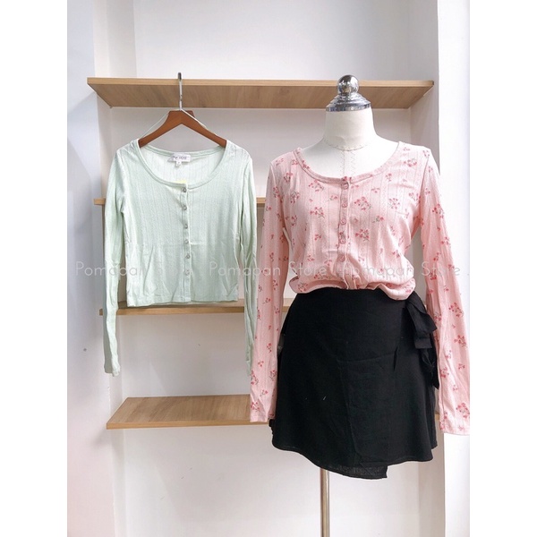 A0224 - Áo len TD Pink Rose
