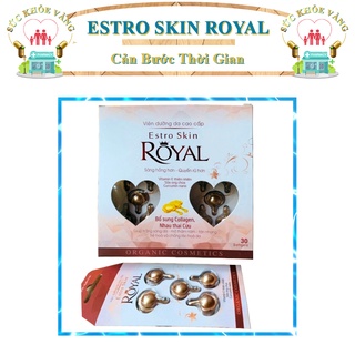 Viên bôi dưỡng da estro skin royal - cản bước thời gian