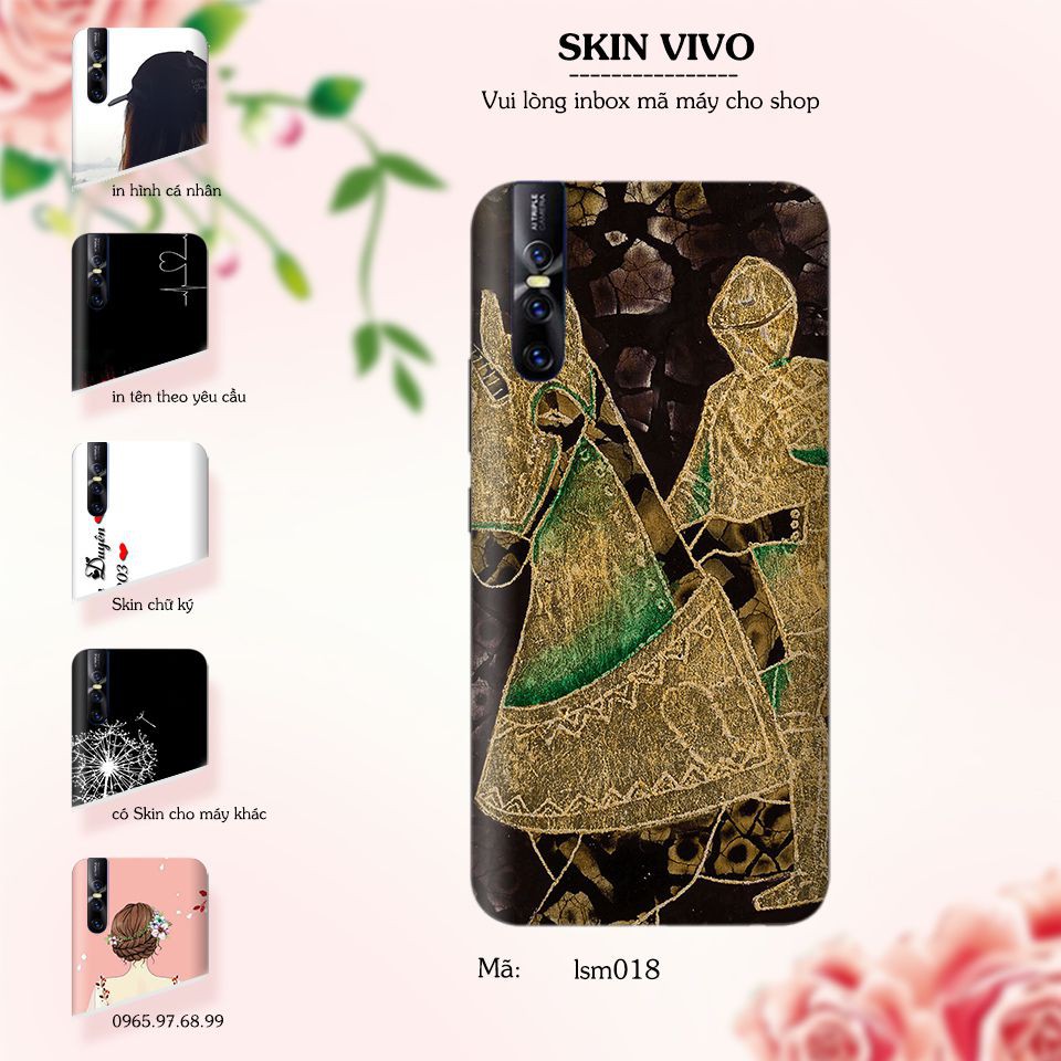 [SIÊU RẺ] Skin dán cho các dòng điện thoại Vivo V15 - V11i - Y71 - Y53 in hình Đức Phật cực đẹp