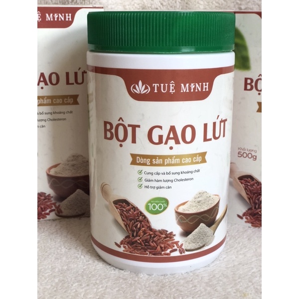 Bột Gạo Lứt Đỏ Nguyên Chất Tuệ Minh Cao Cấp, Bột Gạo Lứt Giảm Cân Tốt Cho Sức Khỏe | BigBuy360 - bigbuy360.vn