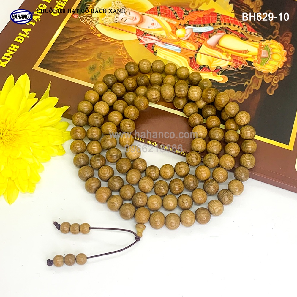 Chuỗi Gỗ Thơm 108 Hạt Phật Giáo - Lần Tràng Giúp Tĩnh Tâm HAHANCO- An Yên