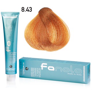 Màu nhuộm Fanola Lıght Copper Golden Blonde 8.43 100ml I Mỹ Phẩm Tóc Sài Gòn