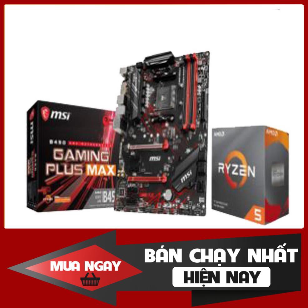 Combo Mainboard Msi X470 Gaming Pro + CPU AMD Ryzen 5 3600 3.6 GHz - Chính hãng