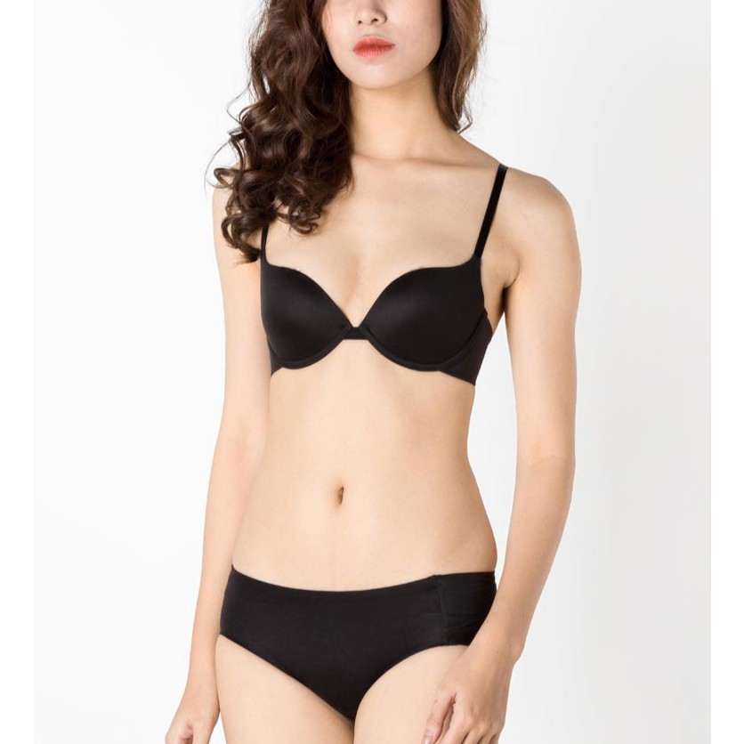 Bộ đồ lót Triumph Sloggi ZERO WHU màu Da và Đen