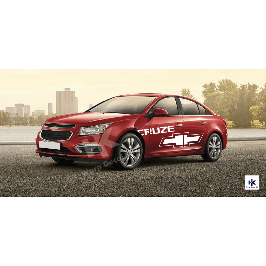 Tem xe Cruze kiểu dáng thể thao đường phố - decal cruze