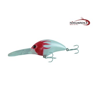 Mồi câu cá mú, tráp biển ở Kè ghềnh Crankbait HT60D Hirushima