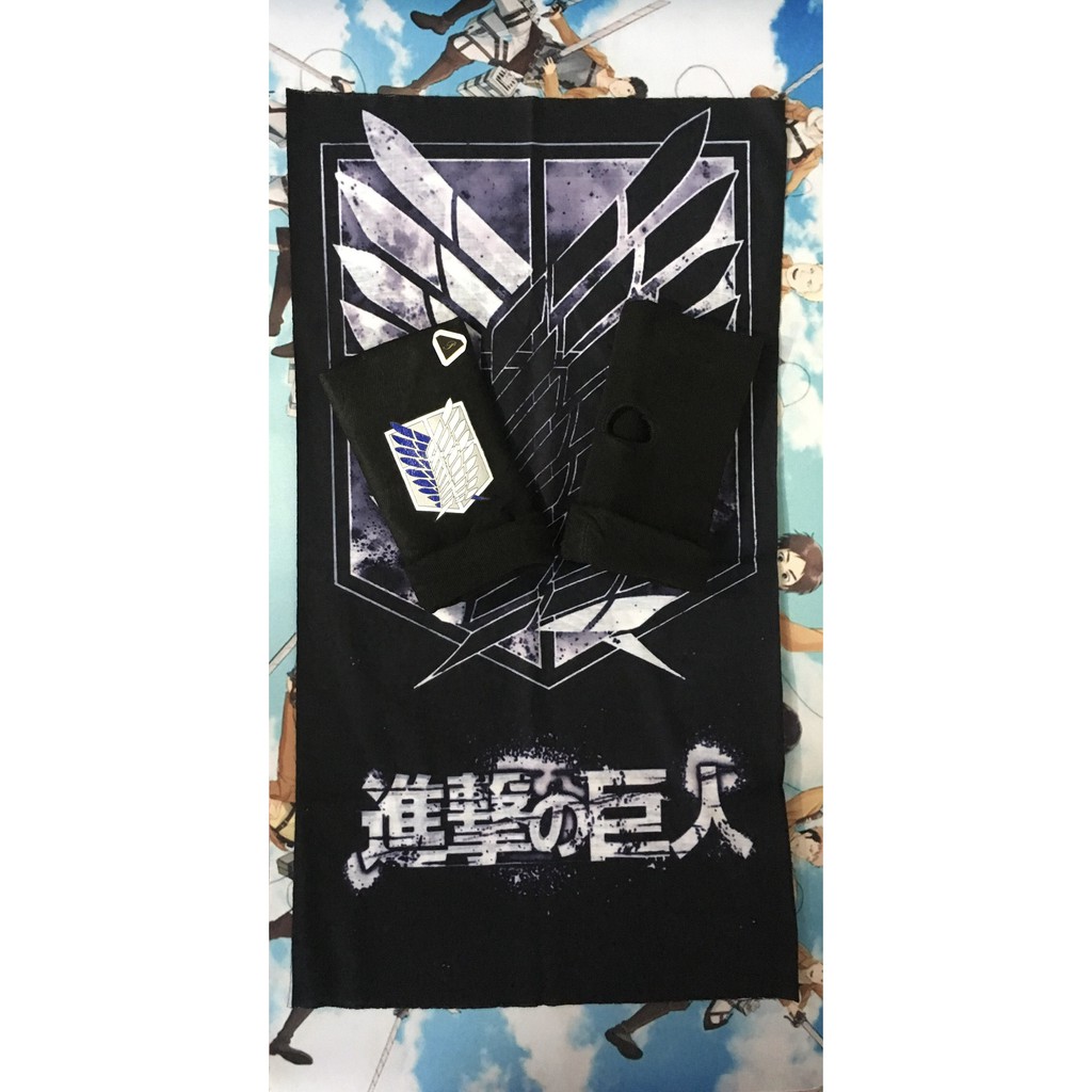 OtakuTPstore Găng tay anime hoạt hình Attack on Titan GTAT Naruto Akatsuki GTNA