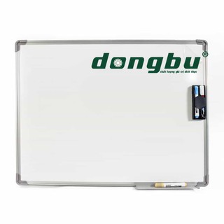 Bảng trắng viết bút từ tính Hàn Quốc, KT 60x100cm (Tặng kèm bút/lau bảng/nam châm)