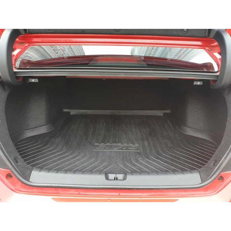 Lót cốp nhựa Xe Honda Civic 2022 2023 Cao Cấp Nhựa Dẻo Không Mùi Đàn Hồi Chống Nước Tốt, dễ vệ sinh