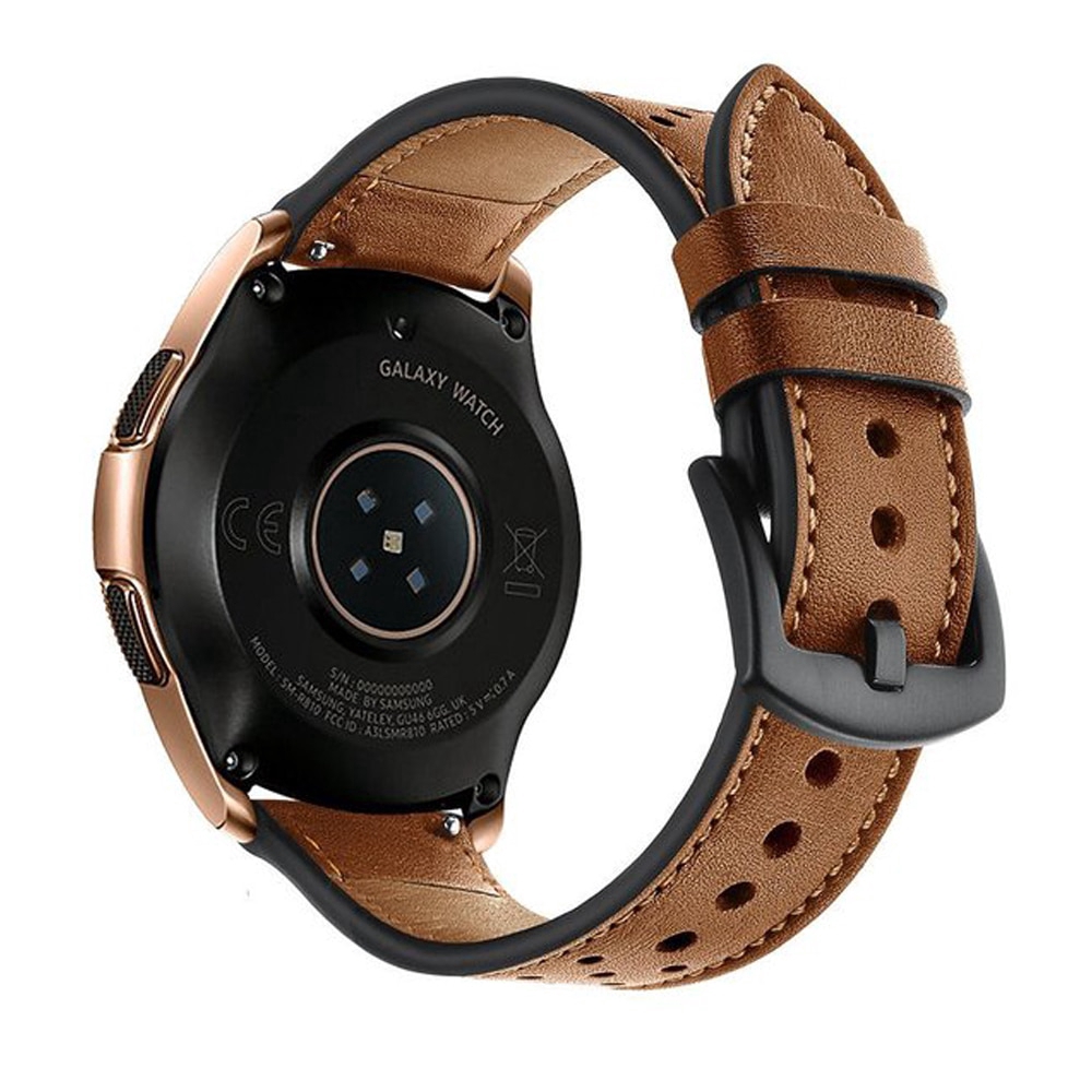 Dây đeo da cỡ 22mm sang trọng dành cho Samsung Gear S3 Frontier/Classic Xiaomi Huami Amazfit Pace/Stratos 2/1