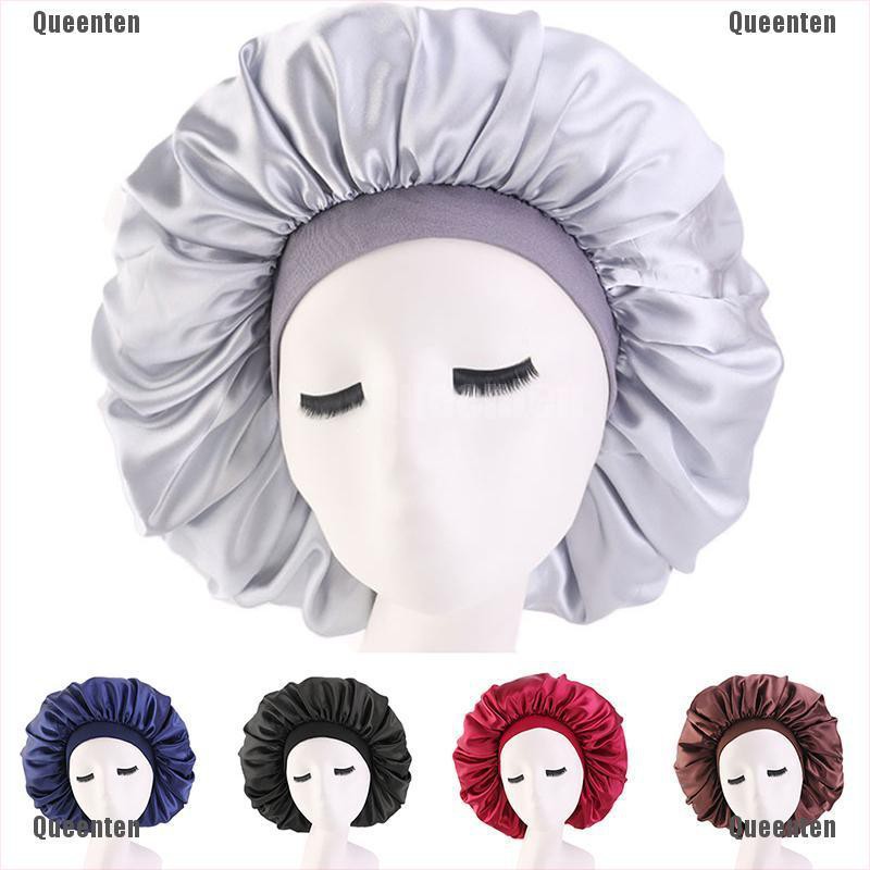 Nón Trùm Tóc Khi Ngủ Chất Liệu Satin