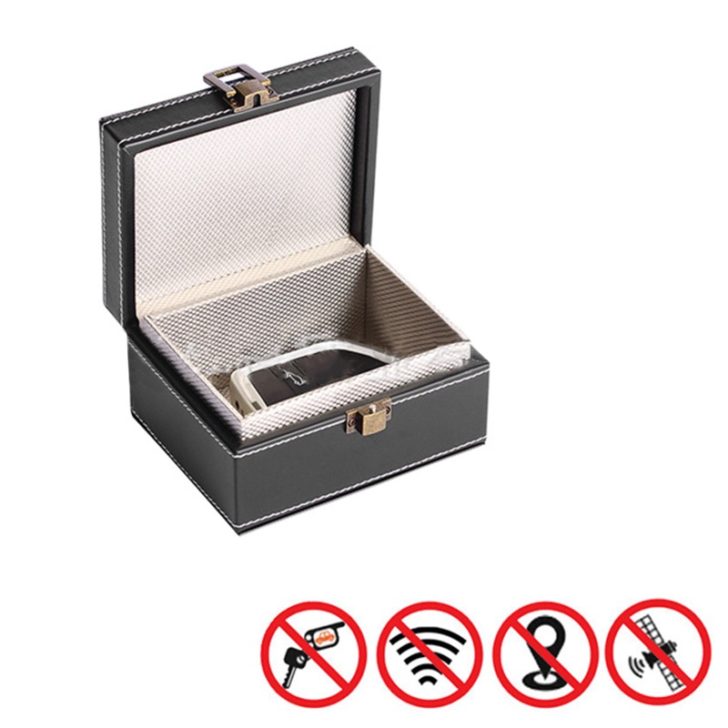 Hộp Đựng Chìa Khóa Xe Hơi Bằng Da PU Chống Trộm