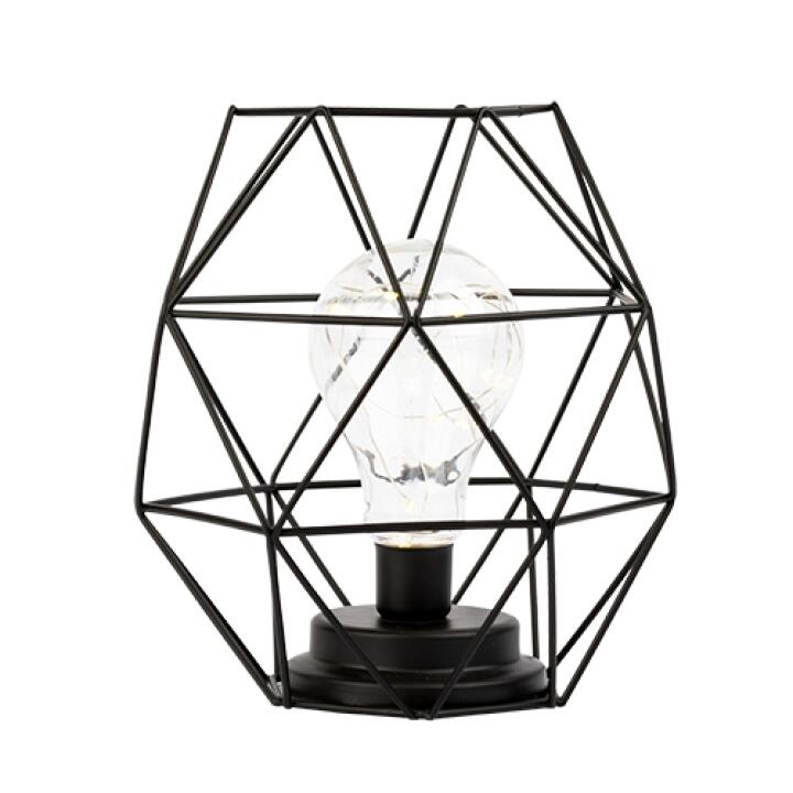 Đèn Trang Trí ARTBOX Hàn Quốc Hình Khối Bằng Thép Màu Đen