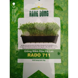 Hạt giống Mầm đậu hà lan 50gr ❤️FREESHIP EXTRA❤️