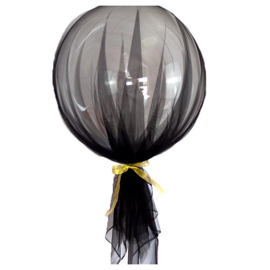 Bộ Bong Bóng Trong Suốt Hình Hoa Hồng BOBO Dùng Trang Trí Tiệc Cưới/Sinh Nhật