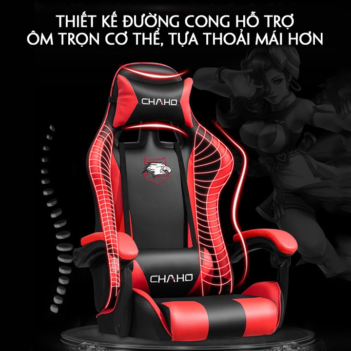 Ghế Chơi Game Đa Chức Năng Omega M072, Ghế Ngồi Máy Tính Chơi Game