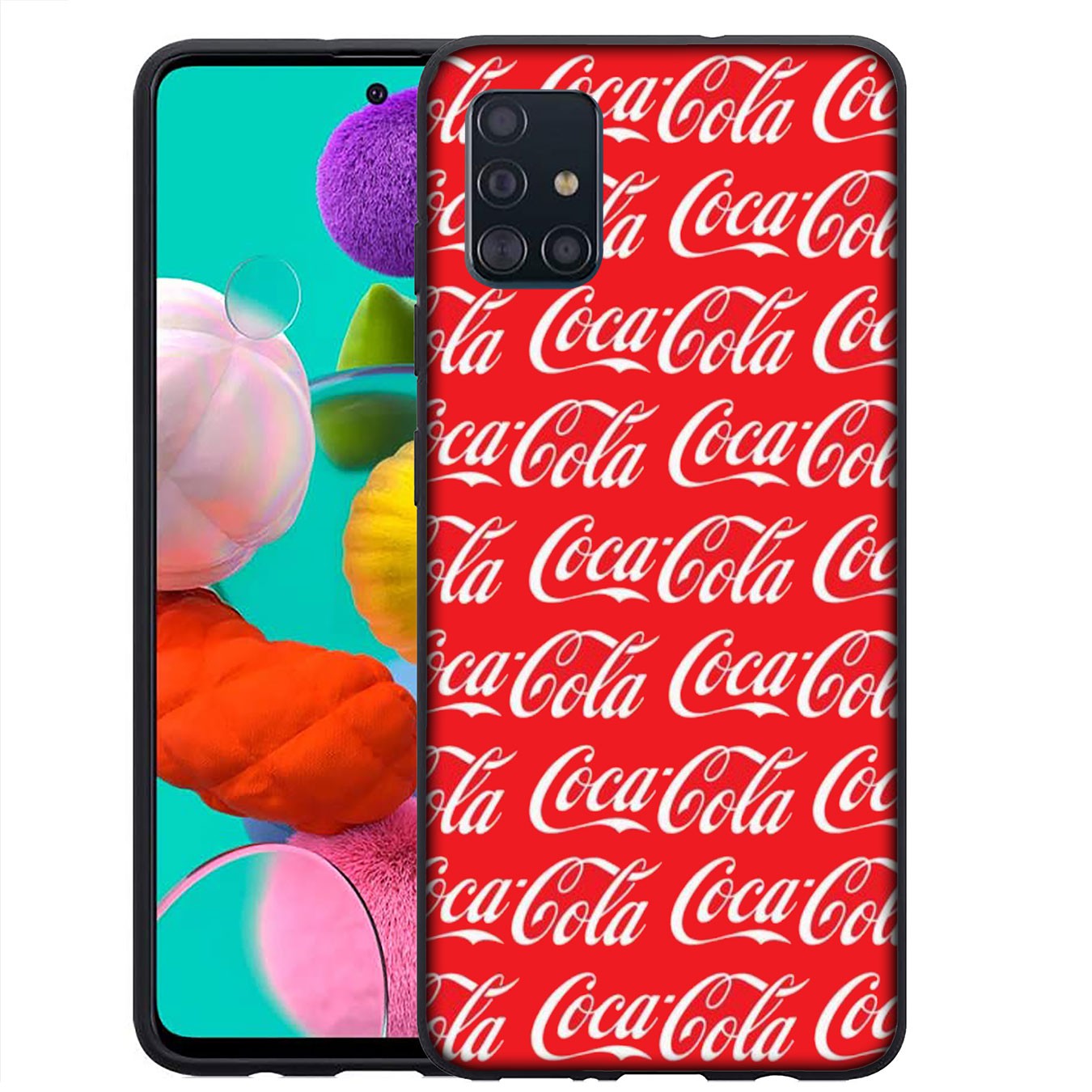 Huawei P30 Pro Lite Y6 Y7 Y9 Prime 2019 2018 Y9Prime Casing Soft Silicone Coca Cola Coke logo Phone Case