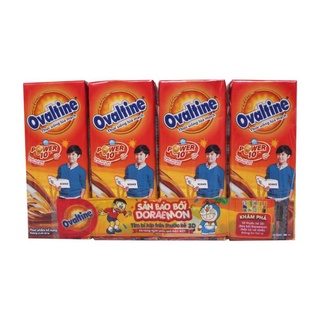 Thùng 48 hộp ovaltine thức uống lúa mạch 180ml