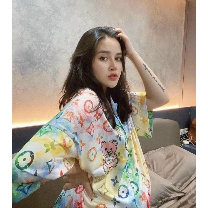 VÁY SƠMI LUCKY GẤU XINH | BigBuy360 - bigbuy360.vn