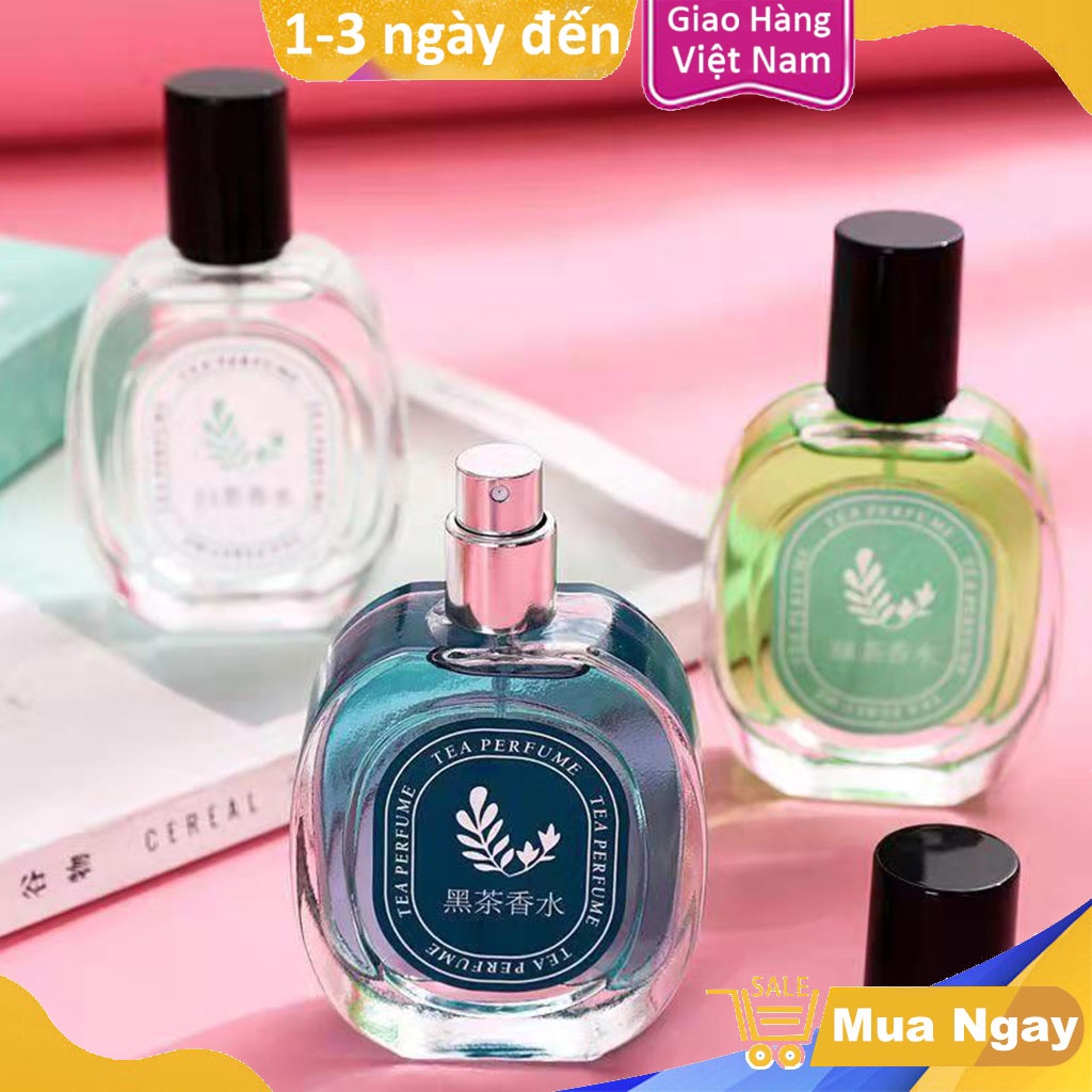 Nước Hoa Hương Trà Xanh Chính Hãng 50ml Mùi Hương Nhẹ Nhàng Tinh Tế Thơm Lâu Quyến Rũ Hương Trà Dạng Xịt Giá Mềm