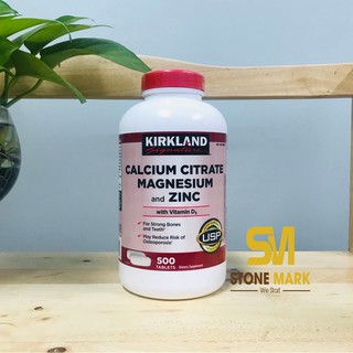 Viên Uống Bổ Khớp Kirkland Calcium Citrate Magnesium and Zinc 500 viên
