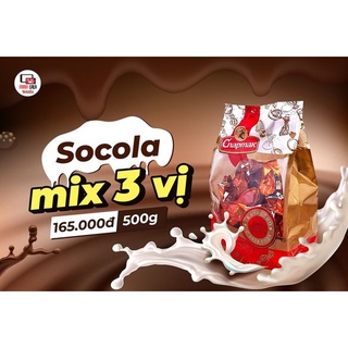 [SẴN] SOCOLA  mix 3 vị Crapmak siêu ngon