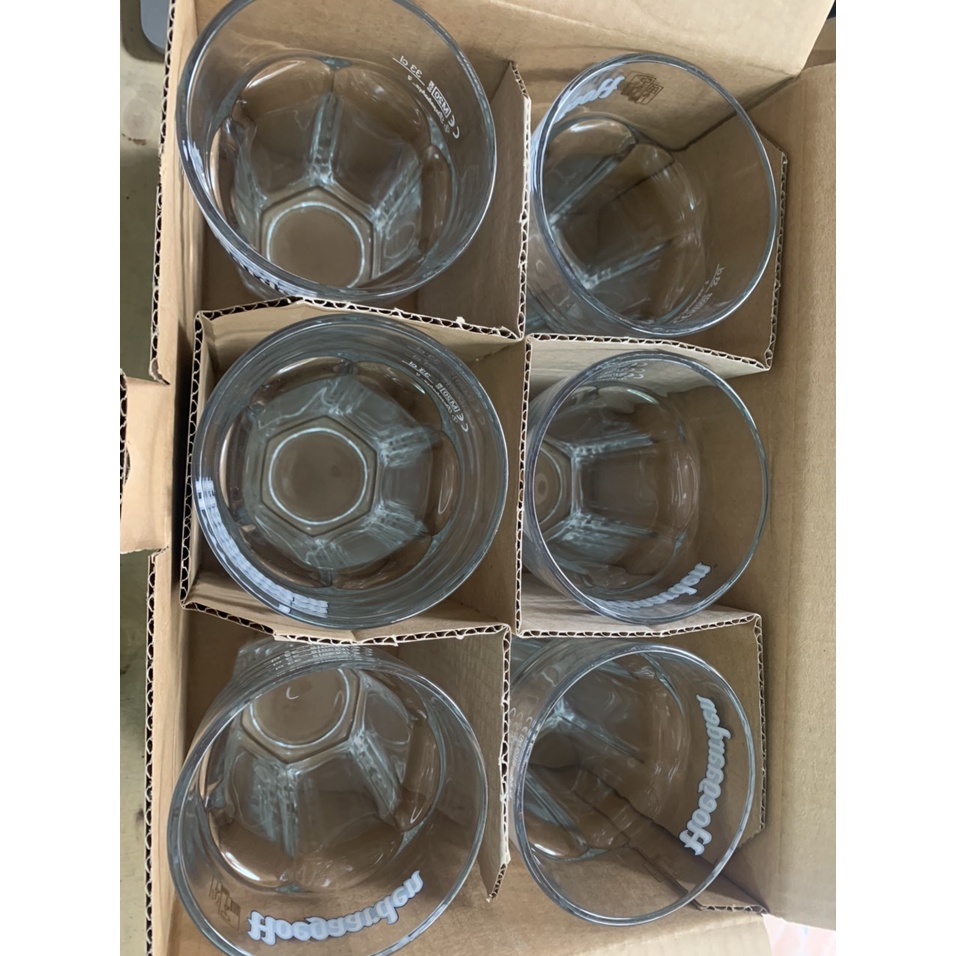 Ly Bia Thuỷ Tinh Cao Cấp Hoegaarden Chính Hãng 330ml