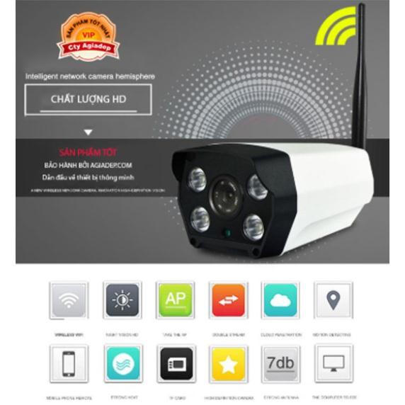 [Giảm giá] Camera an ninh giám sát wifi ngoài trời chống nước phần mềm YOOSEE