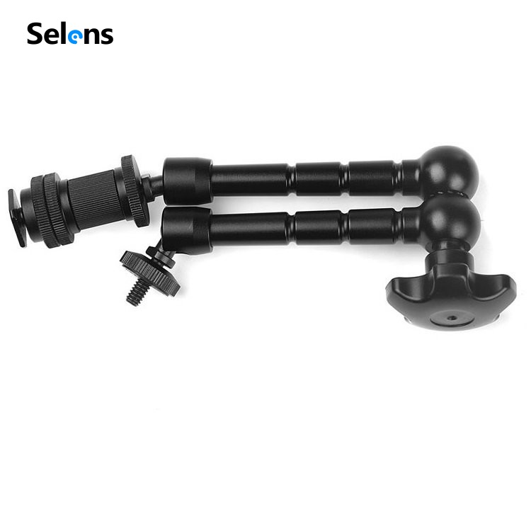 Tay khớp nối SELENS nối dài 7/11 cho màn hình LED LCD máy ảnh DSLR tiện dụng