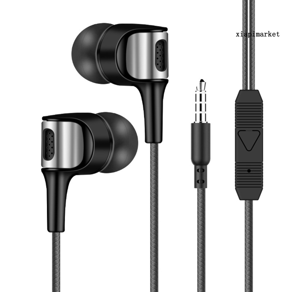 Bộ Tai Nghe Bass Nhét Tai Có Dây 3.5mm