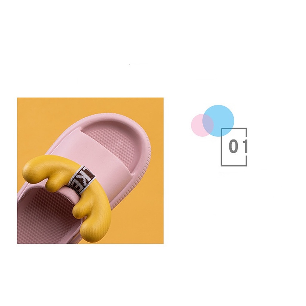 Dép Quai Ngang Đi Trong Nhà Phong Cách Hàn Quốc