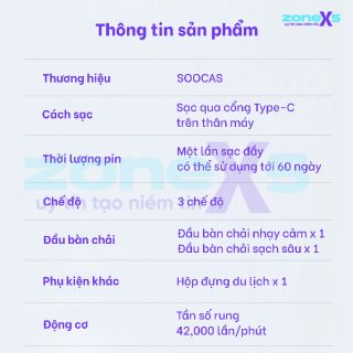Bàn chải đánh răng điện Xiaomi V1