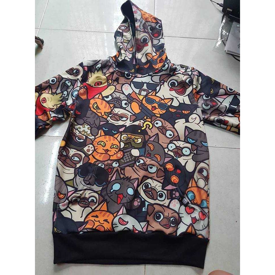Áo khoác Hoodie Zipper Pawpaw