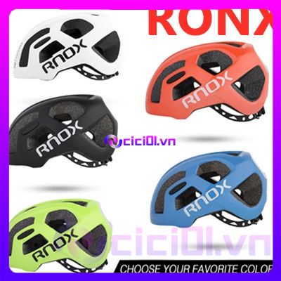 RNOX Siêu Nhẹ Đi Xe Đạp Đội Mũ Bảo Hiểm Không Thấm Nước Mưa MTB Mũ Bảo Hiểm Thành Phố Đường Xe Đạp Mũ bảo hiểm Cho phụ nữ Người Đàn Ông Đua Xe Đạp Thiết Bị