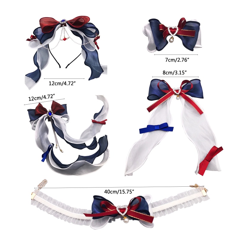 Băng Đô Ren Xếp Ly Thanh Lịch Nhiều Kiểu Dáng Phong Cách Lolita