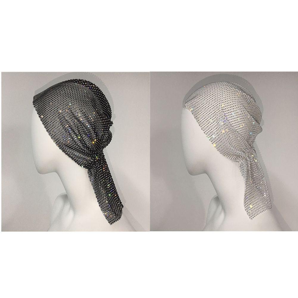 Khăn Trùm Đầu Turban Co Dãn CHIHIRO1|Mũ Lưỡi Trai Phối Lưới Thời Trang Cho Nữ