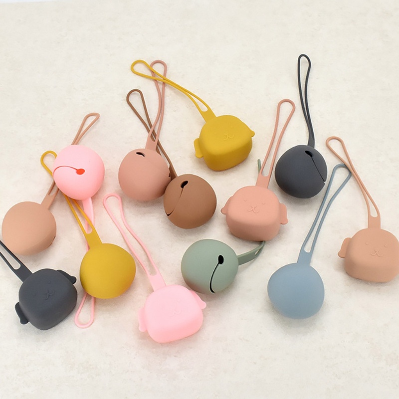 Hộp Đựng Núm Ti Giả Bằng Silicon Cho Bé Sơ Sinh