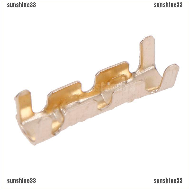 100 Đầu kẹp nối dây điện chất liệu đồng 0.5-1.5Mm²