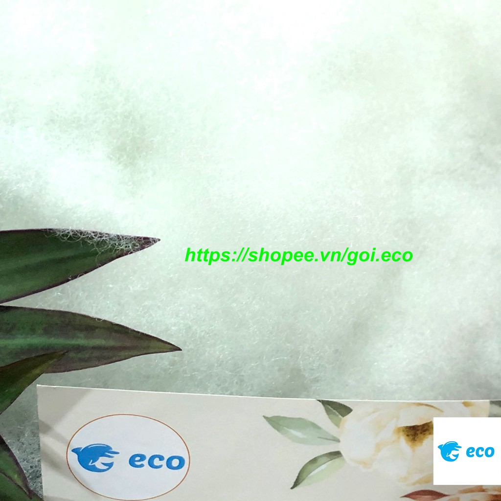 Bông gòn nhân tạo Eco (0,5kg) sạch, đàn hồi cao nhồi lõi gối, nhồi thú, làm đồ handmade, trang trí