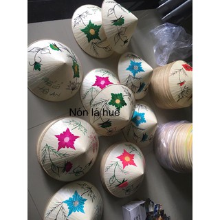 Combo 5 nón lá huế thêu hoa