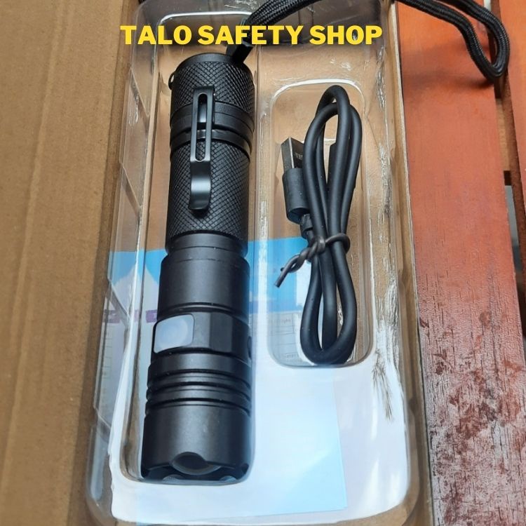 Đèn pin cầm tay mini siêu sáng chip led p50 s4, pin 18650 | BigBuy360 - bigbuy360.vn