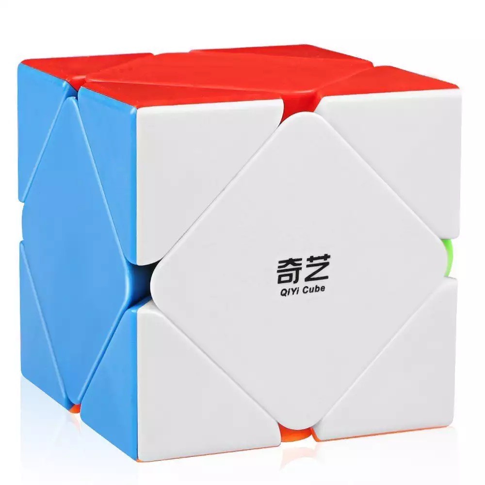 Rubik Qiyi QiCheng Skewb Stickerless tốc độ, khối xếp hình đồ chơi trẻ em QSS