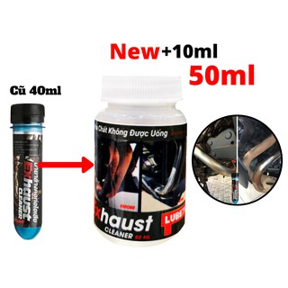 Vệ Sinh Tẩy Cổ Pô Siêu Sạch Của Thái Lube71 EXHAUST CLEANER 50ml
