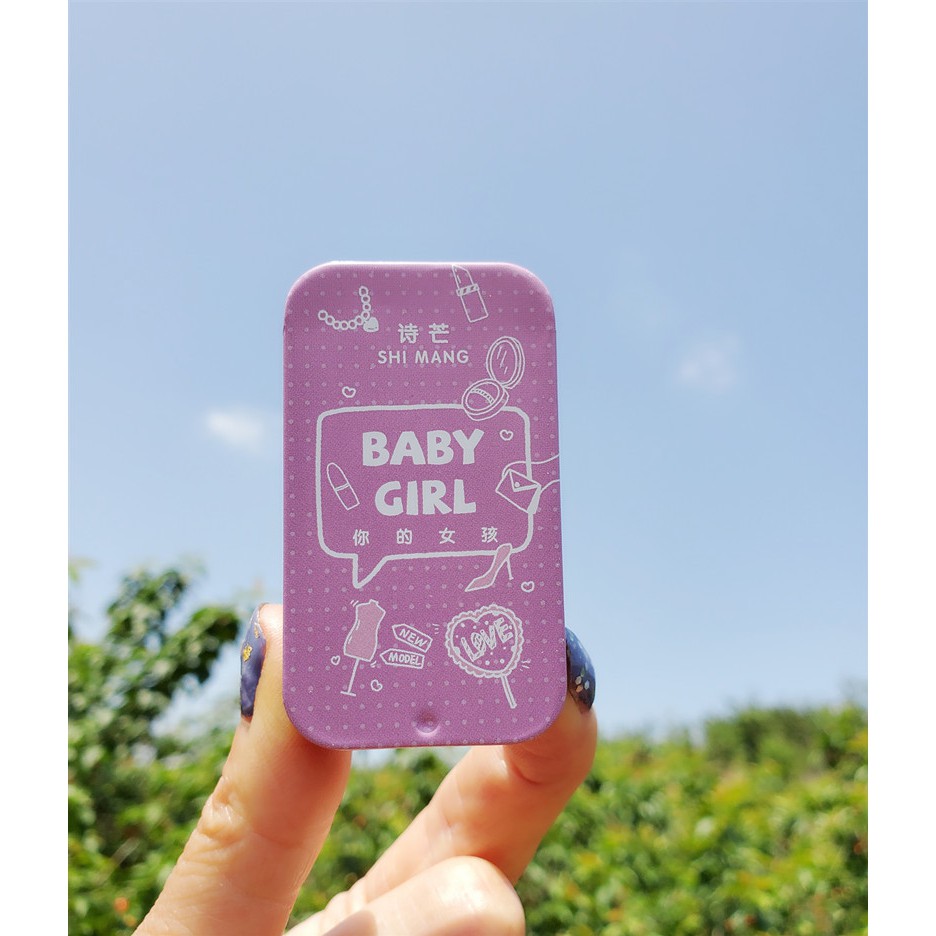 Nước hoa khô dạng sáp thơm mini SHIMANG hộp thiếc mùi hương trái cây nhiệt đới thơm lâu quyến rũ khử mùi dùng cho nam nữ | Thế Giới Skin Care