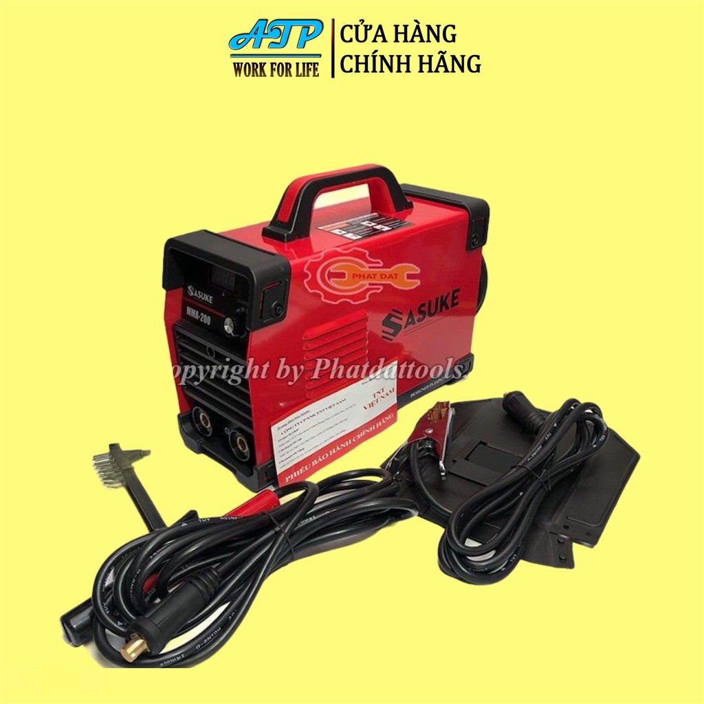 Máy hàn điện tử SASUKE MMA200 - Máy hàn que chuyên que 3.2l